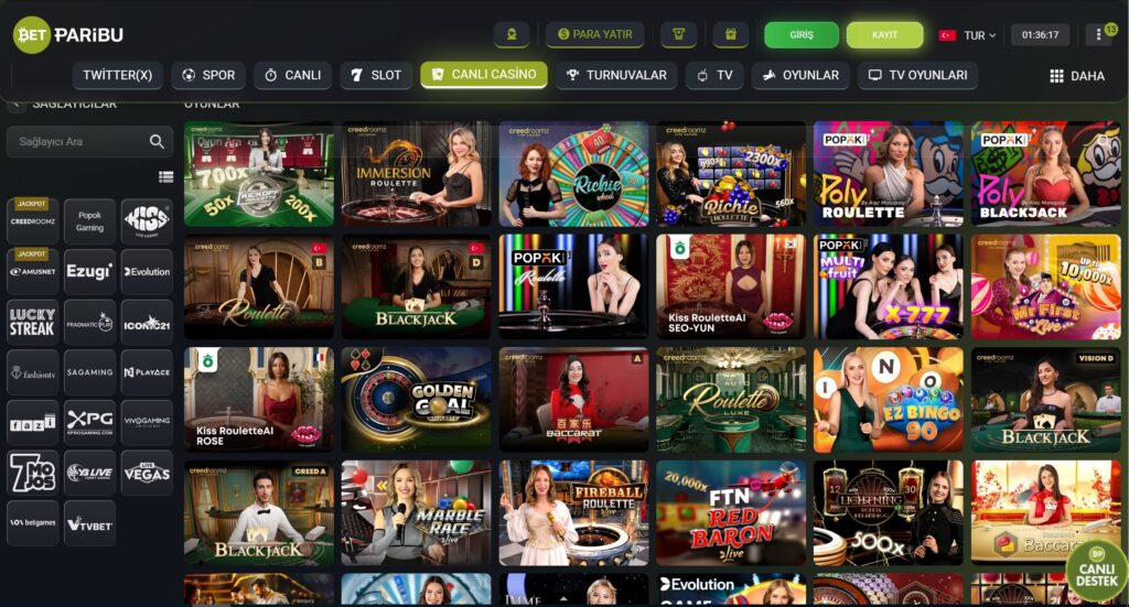 betparibu canlı casino